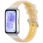 Cinturino per orologio in silicone traslucido effetto gelatina, For Huawei Band 11 / Band 11 Pro