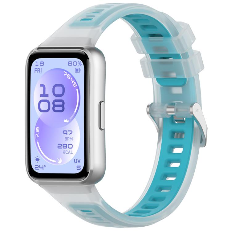 Cinturino per orologio in silicone traslucido effetto gelatina, For Huawei Band 11 / Band 11 Pro