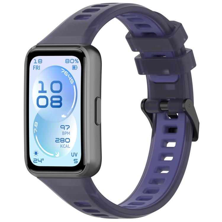 Cinturino per orologio in silicone traslucido effetto gelatina, For Huawei Band 11 / Band 11 Pro