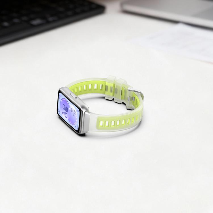 Cinturino per orologio in silicone traslucido effetto gelatina, For Huawei Band 11 / Band 11 Pro