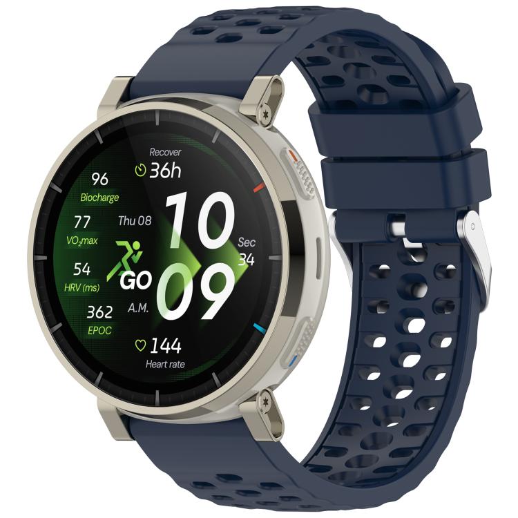 Cinturino per orologio ufficiale in silicone traspirante, dello stesso stile., For Amazfit Cheetah 2 Pro