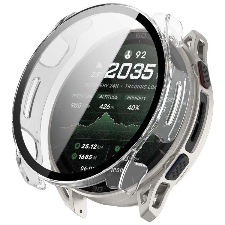 Pellicola in vetro temperato integrata nella custodia protettiva per orologio in PC, For Amazfit Cheetah 2 Ultra