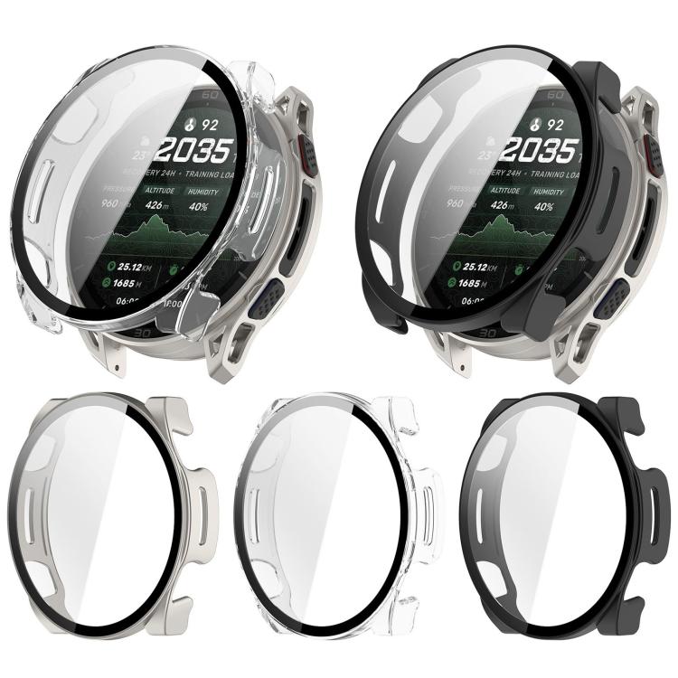 Pellicola in vetro temperato integrata nella custodia protettiva per orologio in PC, For Amazfit Cheetah 2 Ultra