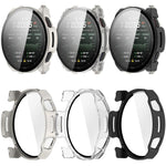 Pellicola in vetro temperato integrata nella custodia protettiva per orologio in PC, For Amazfit Cheetah 2 Ultra