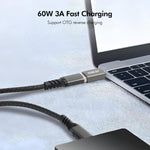Adattatore dati ENKAY ENK-AT134 da 10 Gbps da USB 3.2 A femmina a USB C maschio in lega di alluminio, 2 Pcs