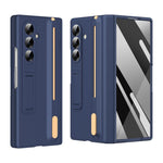 Custodia per telefono Jinghong pieghevole, antiurto, con supporto a cerniera e penna inclusa., For Galaxy Z Fold8 Ultra 5G