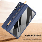 Custodia per telefono Jinghong pieghevole, antiurto, con supporto a cerniera e penna inclusa., For Galaxy Z Fold8 Ultra 5G