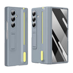 Custodia per telefono Jinghong pieghevole, antiurto, con supporto a cerniera e penna inclusa., For Galaxy Z Fold8 Ultra 5G