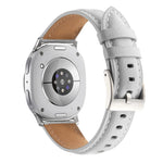 Cinturino per orologio in vera pelle con punta affusolata, For Samsung Galaxy Watch8 / Watch8 Classic