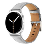 Cinturino per orologio in vera pelle con punta affusolata, For Samsung Galaxy Watch8 / Watch8 Classic