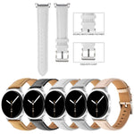Cinturino per orologio in vera pelle con punta affusolata, For Samsung Galaxy Watch8 / Watch8 Classic