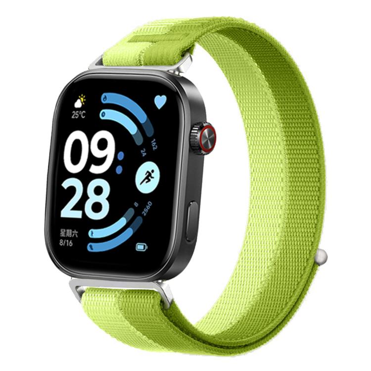 Cinturino per orologio con inserti in metallo e cuciture in nylon, realizzato con filato di piuma., For Xiaomi Band 10 Pro / 9 Pro / Redmi Watch 6