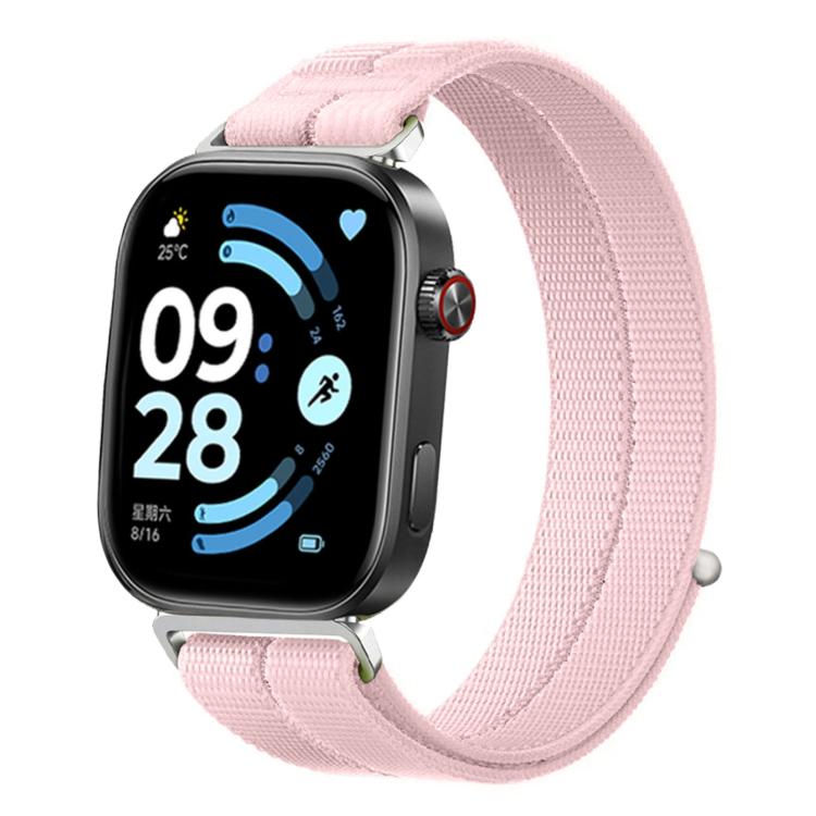 Cinturino per orologio con inserti in metallo e cuciture in nylon, realizzato con filato di piuma., For Xiaomi Band 10 Pro / 9 Pro / Redmi Watch 6