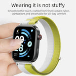 Cinturino per orologio con inserti in metallo e cuciture in nylon, realizzato con filato di piuma., For Xiaomi Band 10 Pro / 9 Pro / Redmi Watch 6