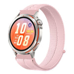 Cinturino per orologio in nylon con passanti cuciti a mano e filo di piuma., 22mm, 20mm