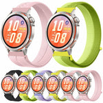 Cinturino per orologio in nylon con passanti cuciti a mano e filo di piuma., 22mm, 20mm