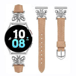 Cinturino per orologio in pelle vegana con piccola ape in metallo., 20mm