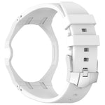 Cinturino per orologio in silicone con fibbia ad ardiglione integrata in acciaio inossidabile., For Swatch Royal Pop / Audemars Piguet