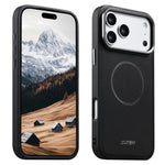 Custodia per telefono Suteni G8 con texture a triangolo magnetico e retro in ecopelle vegana., For iPhone 17 Pro Max, For iPhone 17 Pro, For iPhone 17, For iPhone 16 Pro Max, For iPhone 16 Pro, For iPhone 16, For iPhone 15 Pro Max, For iPhone 15 Pro