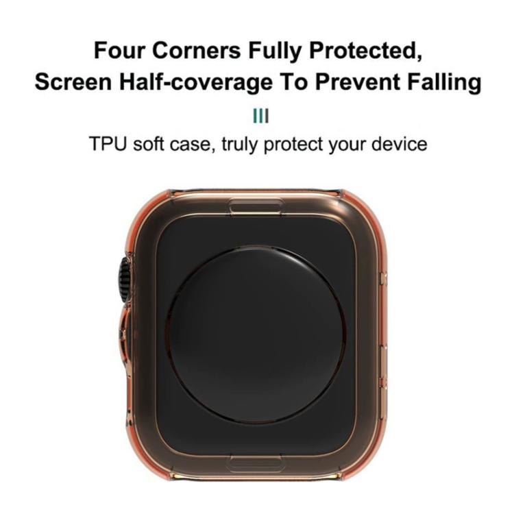 Custodia protettiva per orologio in TPU cavo a mezza copertura color caramella, For Huawei  Watch Fit 5 Pro, For Huawei  Watch Fit 5