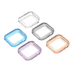 Custodia protettiva per orologio in TPU cavo a mezza copertura color caramella, For Huawei  Watch Fit 5 Pro, For Huawei  Watch Fit 5