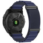 Cinturino per orologio in nylon a due sezioni con fibbia a C, ideale per alta montagna., For Gamin 26mm