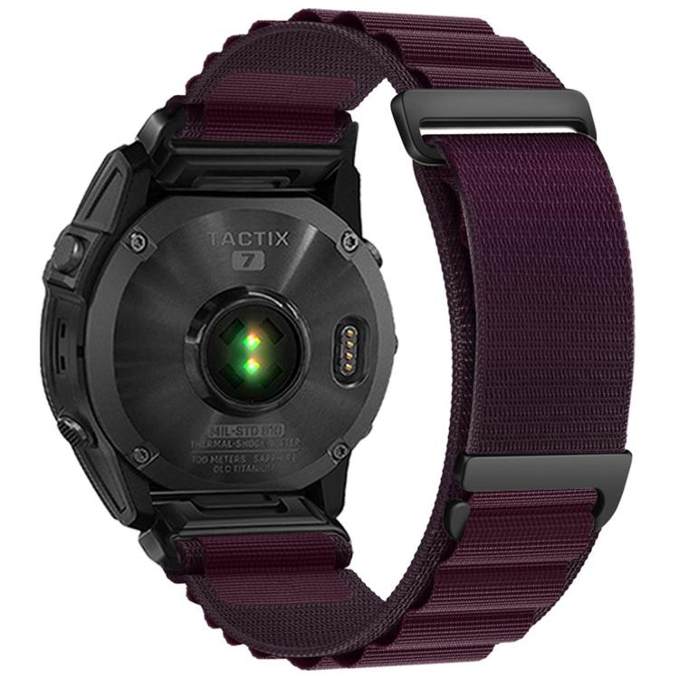 Cinturino per orologio in nylon a due sezioni con fibbia a C, ideale per alta montagna., For Gamin 26mm