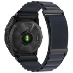 Cinturino per orologio in nylon a due sezioni con fibbia a C, ideale per alta montagna., For Gamin 26mm