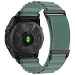 Cinturino per orologio in nylon a due sezioni con fibbia a C, ideale per alta montagna., For Gamin 22mm