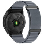 Cinturino per orologio in nylon a due sezioni con fibbia a C, ideale per alta montagna., For Gamin 22mm