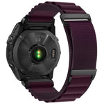 Cinturino per orologio in nylon a due sezioni con fibbia a C, ideale per alta montagna., For Gamin 20mm