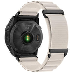 Cinturino per orologio in nylon a due sezioni con fibbia a C, ideale per alta montagna., For Gamin 20mm