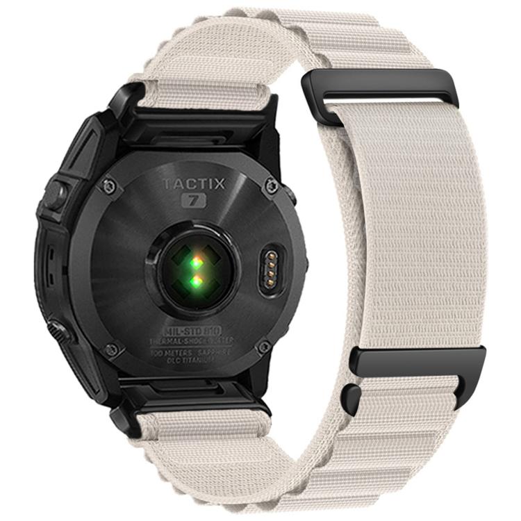 Cinturino per orologio in nylon a due sezioni con fibbia a C, ideale per alta montagna., For Gamin 20mm