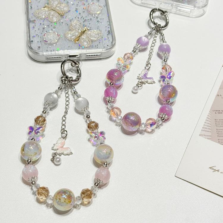 Custodia per telefono in TPU e resina epossidica con farfalla 3D glitterata e bracciale a catena, For iPhone 17 Pro Max, For iPhone 17 Pro, For iPhone 17, For iPhone Air, For iPhone 16 Pro Max, For iPhone 16 Pro, For iPhone 16 Plus, For iPhone 16