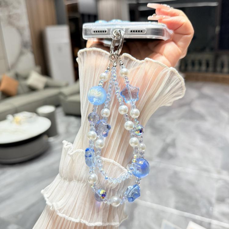 Custodia per telefono in TPU e resina epossidica con farfalla 3D glitterata e catena a bracciale, For iPhone 15 Pro Max, For iPhone 15 Pro, For iPhone 15 Plus, For iPhone 15