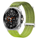 Cinturino per orologio con chiusura in metallo, in nylon traspirante a doppia maglia, effetto nuvola, con passante in nylon., For Samsung Galaxy Watch8 / Watch8 Classic