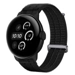 Cinturino per orologio con chiusura in metallo, in nylon traspirante a doppia maglia, effetto nuvola, con passante in nylon., For Google Pixel Watch 4 / 3 45mm, For Google Pixel Watch 4 / 3 / 2 / 1 41mm