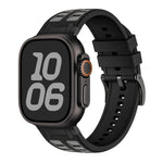 Cinturino per orologio in silicone dai colori vivaci a contrasto, For Apple Watch 46mm / 49mm / 45mm / 44mm