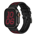 Cinturino per orologio in silicone dai colori vivaci a contrasto, For Apple Watch 46mm / 49mm / 45mm / 44mm