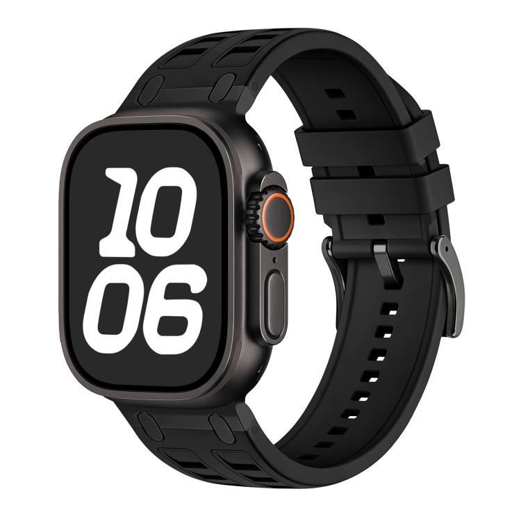 Cinturino per orologio in silicone dai colori vivaci a contrasto, For Apple Watch 46mm / 49mm / 45mm / 44mm