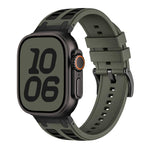 Cinturino per orologio in silicone dai colori vivaci a contrasto, For Apple Watch 42mm / 41mm / 40mm / 38mm