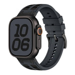 Cinturino per orologio in silicone dai colori vivaci a contrasto, For Apple Watch 42mm / 41mm / 40mm / 38mm