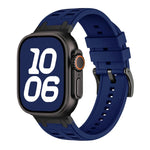 Cinturino per orologio in silicone dai colori vivaci a contrasto, For Apple Watch 42mm / 41mm / 40mm / 38mm