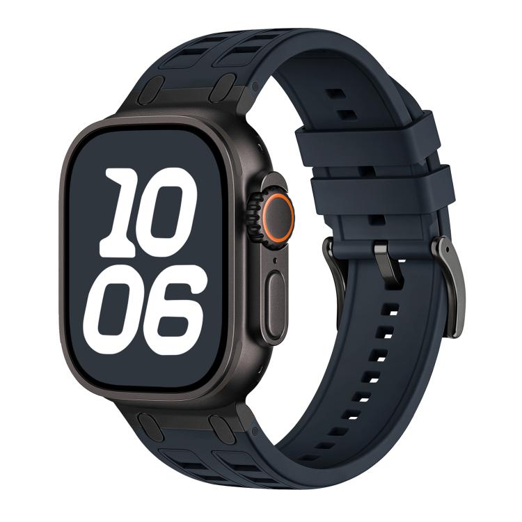 Cinturino per orologio in silicone dai colori vivaci a contrasto, For Apple Watch 42mm / 41mm / 40mm / 38mm