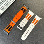 Cinturino per orologio in silicone dai colori vivaci a contrasto, For Apple Watch 46mm / 49mm / 45mm / 44mm