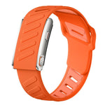 Braccialetto intelligente KR96 Pro senza schermo con cinturino in silicone, supporto per il monitoraggio della salute e diverse modalità sportive.