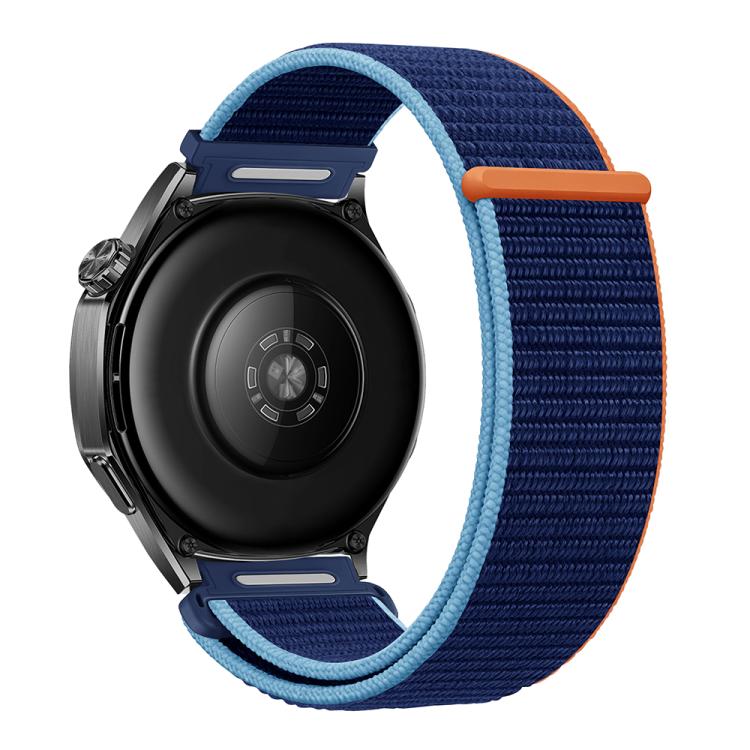 Cinturino per orologio con chiusura a strappo in nylon a sgancio rapido tramite pulsante., 18mm, 20mm