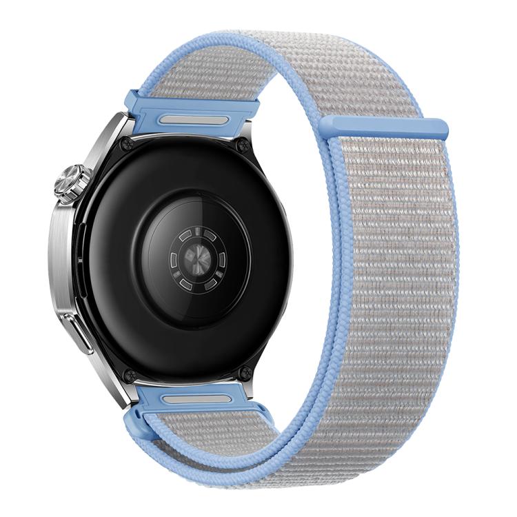 Cinturino per orologio con chiusura a strappo in nylon a sgancio rapido tramite pulsante., 18mm, 20mm