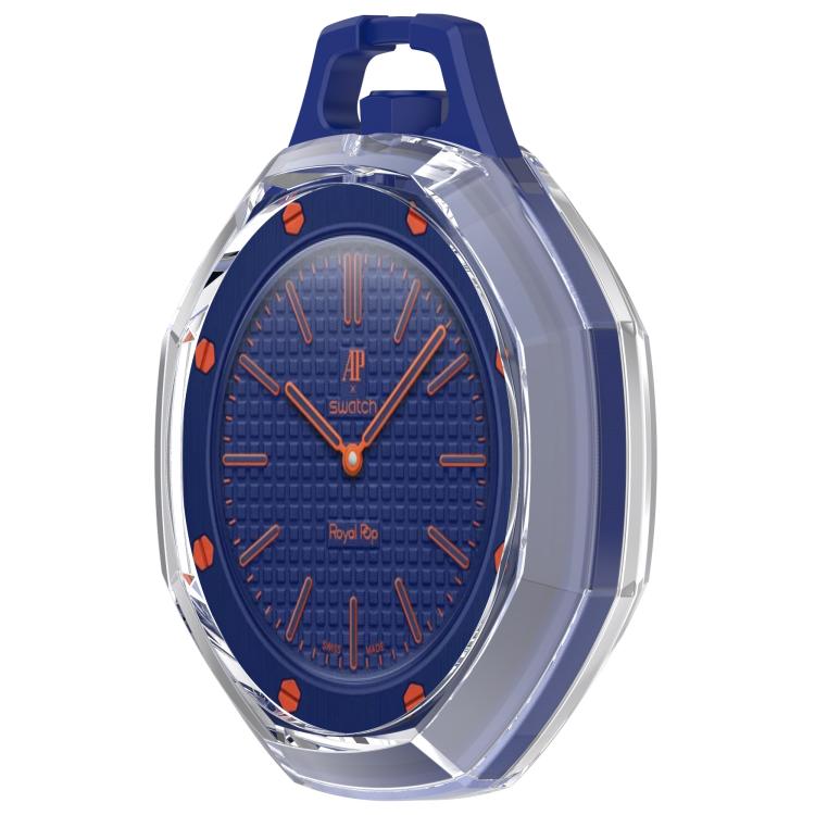 Custodia protettiva per orologio in TPU elettrolitico a copertura totale, For Swatch Royal Pop