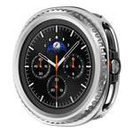 Custodia protettiva per orologio in PC con cornice metallica girevole., For Samsung Galaxy Watch8 Classic 46mm